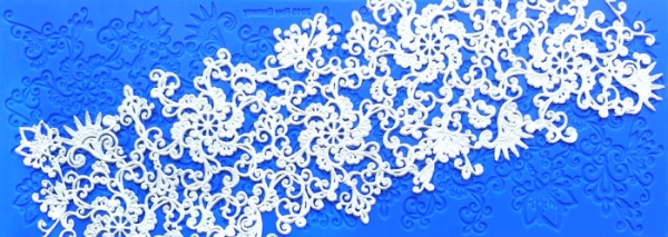 Silicone Mat CakeArt Gold Collection - Paradise