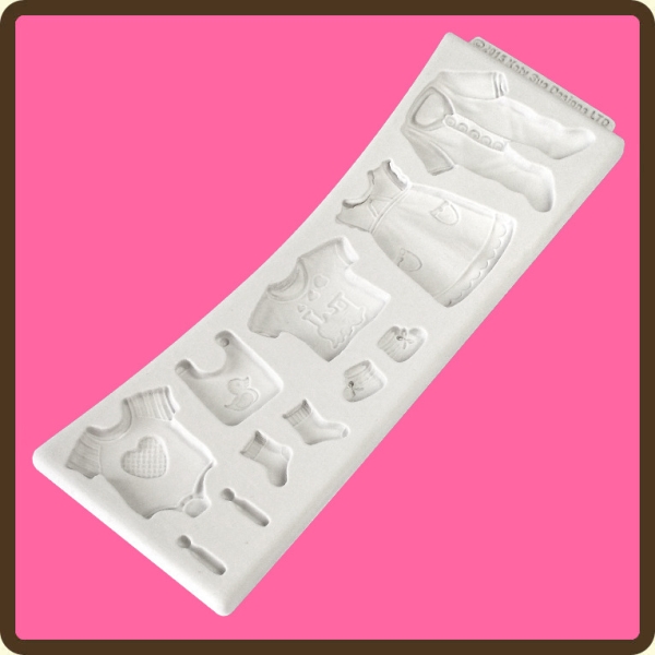 Silicone Mold Baby Clothes