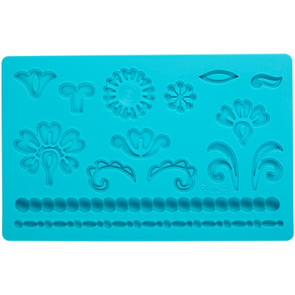 Silicone Mold Damask Design