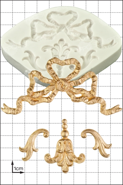 Silicone Mould - Baroque Ribbon