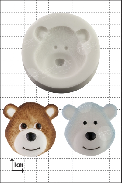 Silicone Mould - Bear Head