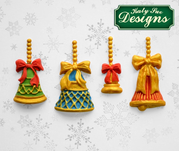Silicone Mould - Christmas Bells