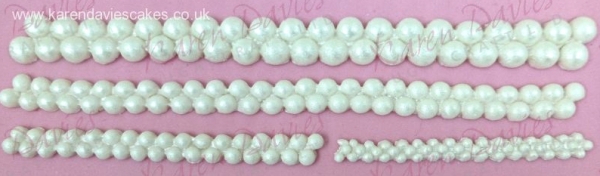 Silicone Mould - Double Pearl Border