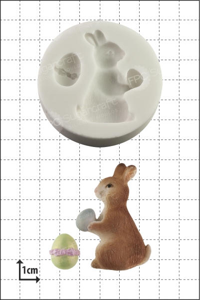 Silicone Mould - Easter Bunny and Egg