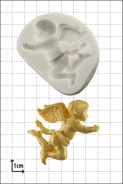 Silicone Mould - Flying Cherub