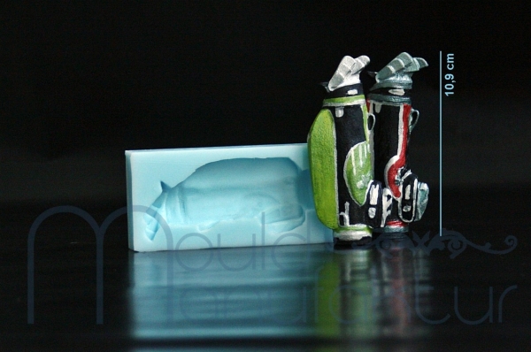 Silicone Mould - Golf Bag