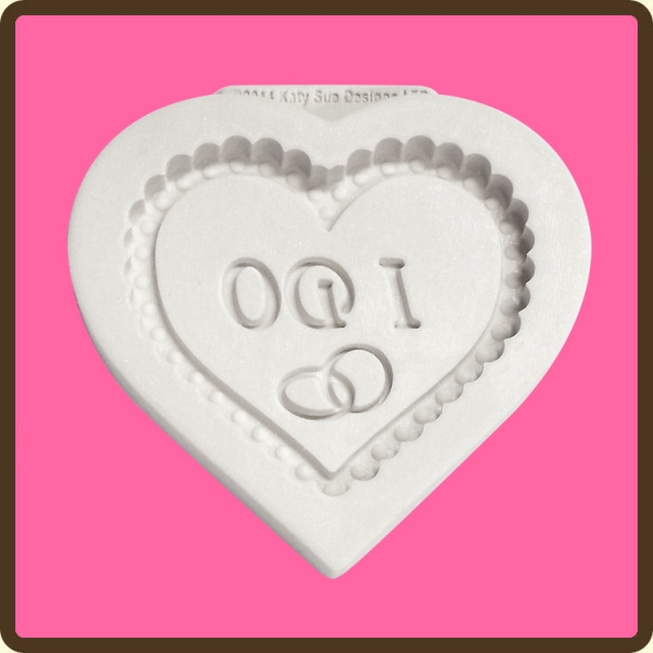 Silicone Mould - I Do Heart