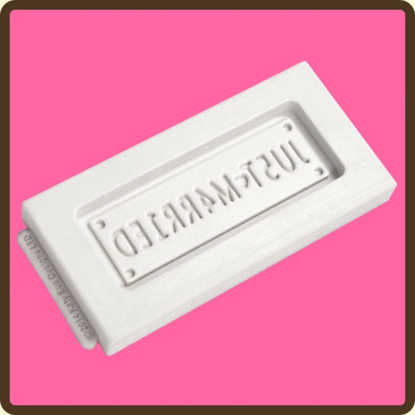 Silicone Mould - Just Married