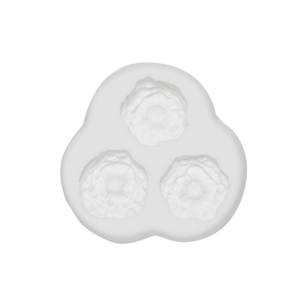 Silicone Mould - Peonies