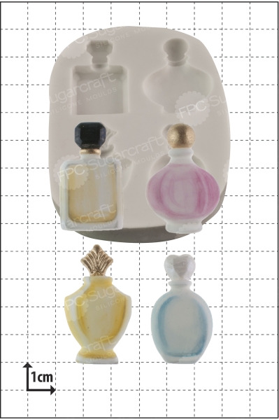 Silikonform - Parfum Flaschen