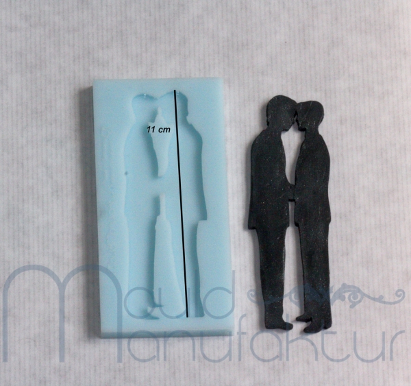 Silicone Mould - Wedding Couple Male/Male