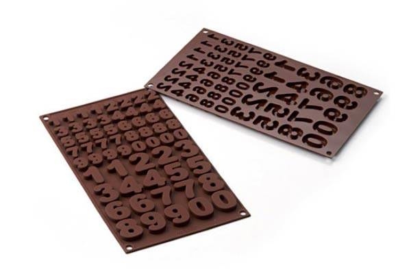 Silicone Mould Choco - 123