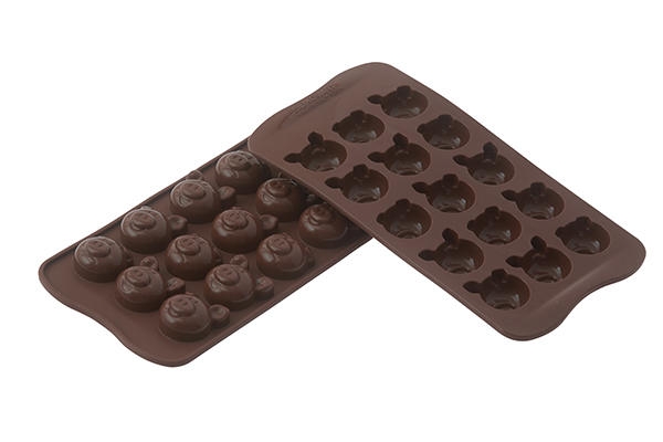 Silikonform Choco Schweine