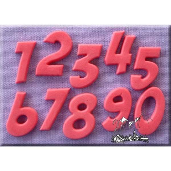 Silikonform Comic Buch Zahlen