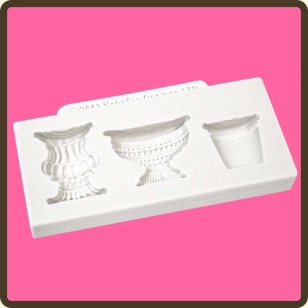 Silicone Mould Pots and Urns