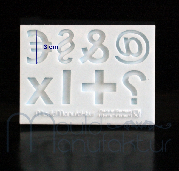 Silicone Mould - Special Character