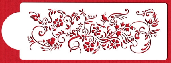 Stencil - Nature's Vignette