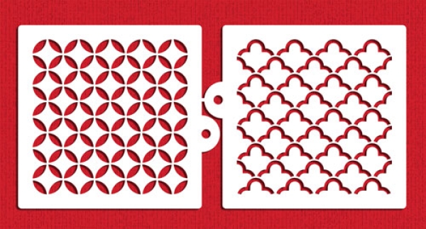 Stencil - Quilting Miniprints Set