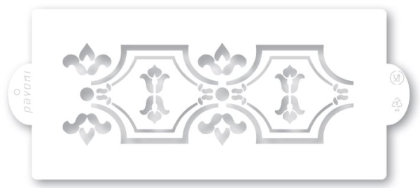 Stencil 12 Transparent 125mm x 260mm