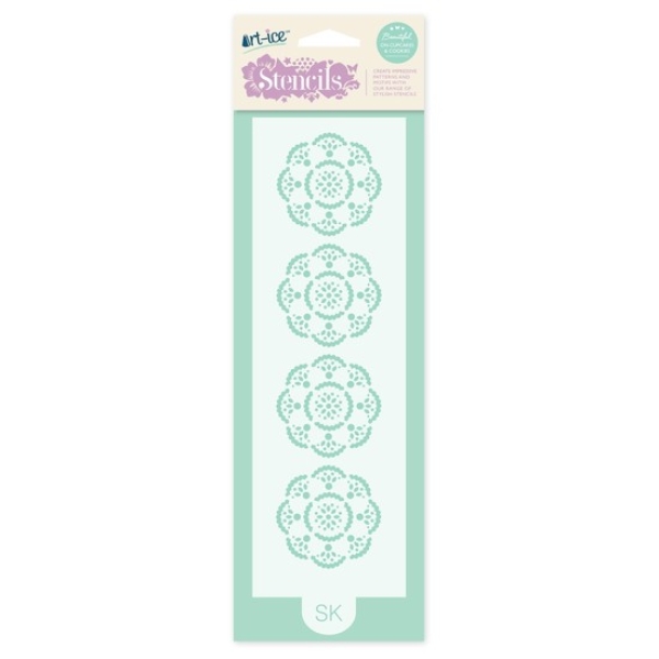 Stencil Border - Rosace