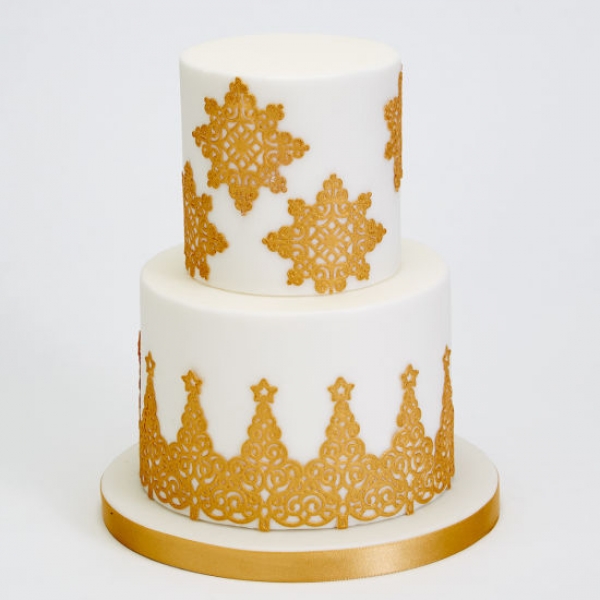 Silikon Matte - Weihnachtsbäume