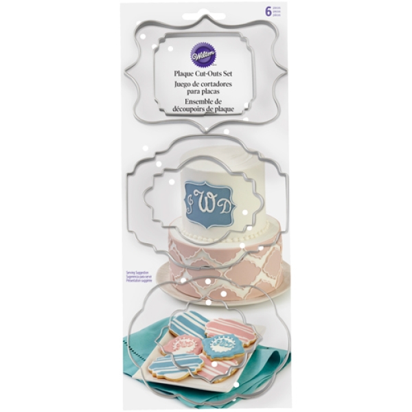 Wilton Cut-Outs-Plaque - Set