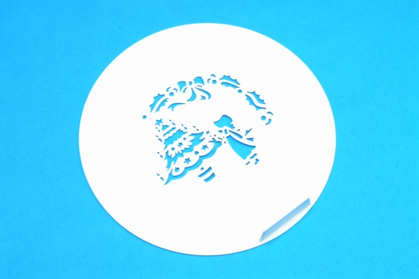 Weihnachtsbaum Schablone