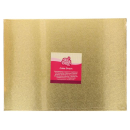 Cake Board Rectangular 40cm x 30cm / Thickness 12mm - GOLD